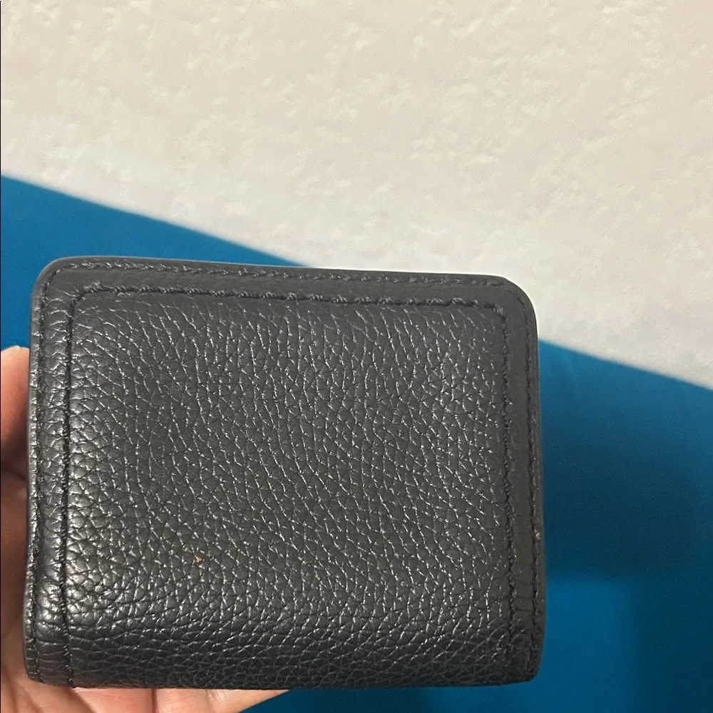 Marc Jacobs Black Leather Card Holder